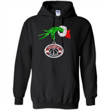 Funny Washington Wizards Glitter Grinch Monogram Ornament Christmas - Hoodie