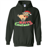 Christmas Merry Goatmas Goat Shirt Santa Hat - Hoodie