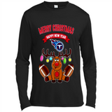 Tennessee Titans NFL Reindeer Funny Merry Christmas And Happy New Year