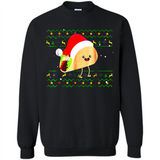 TACO Santa Hat Ugly Christmas shirt Ladies' Boyfriend