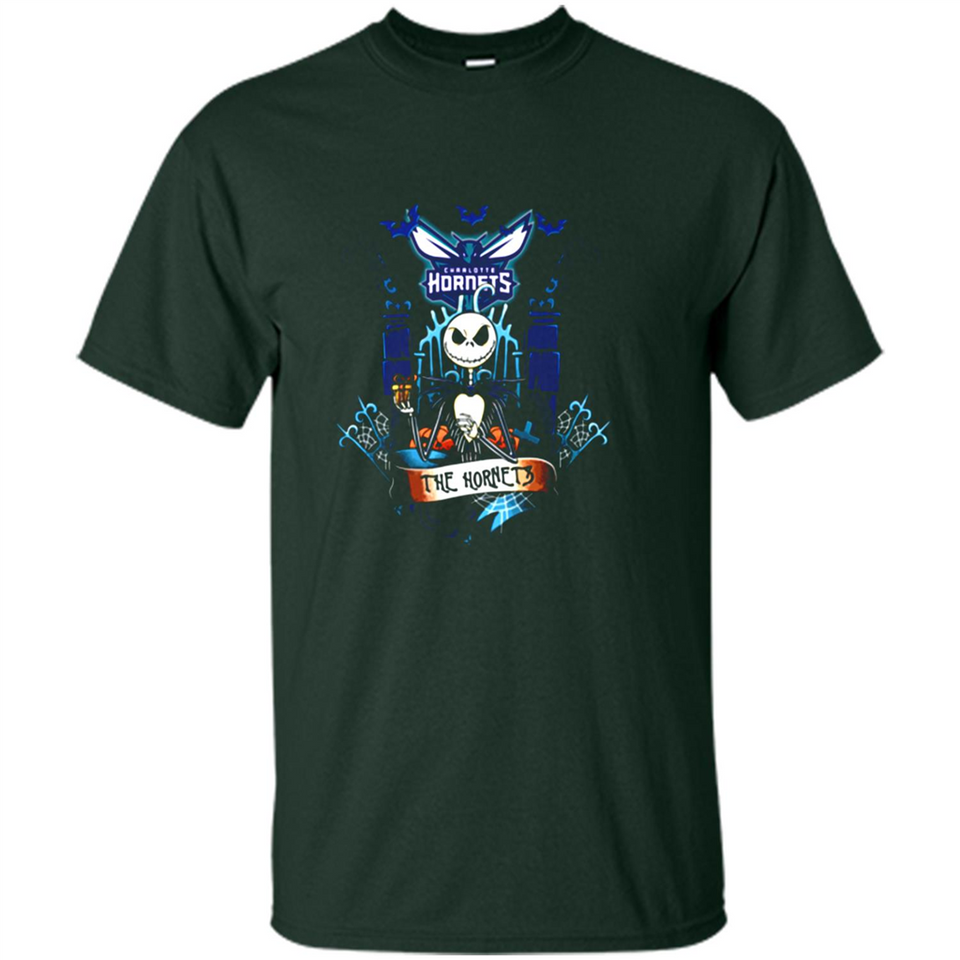 Charlotte Hornets Halloween The Nightmare Before Christmas - Shirt