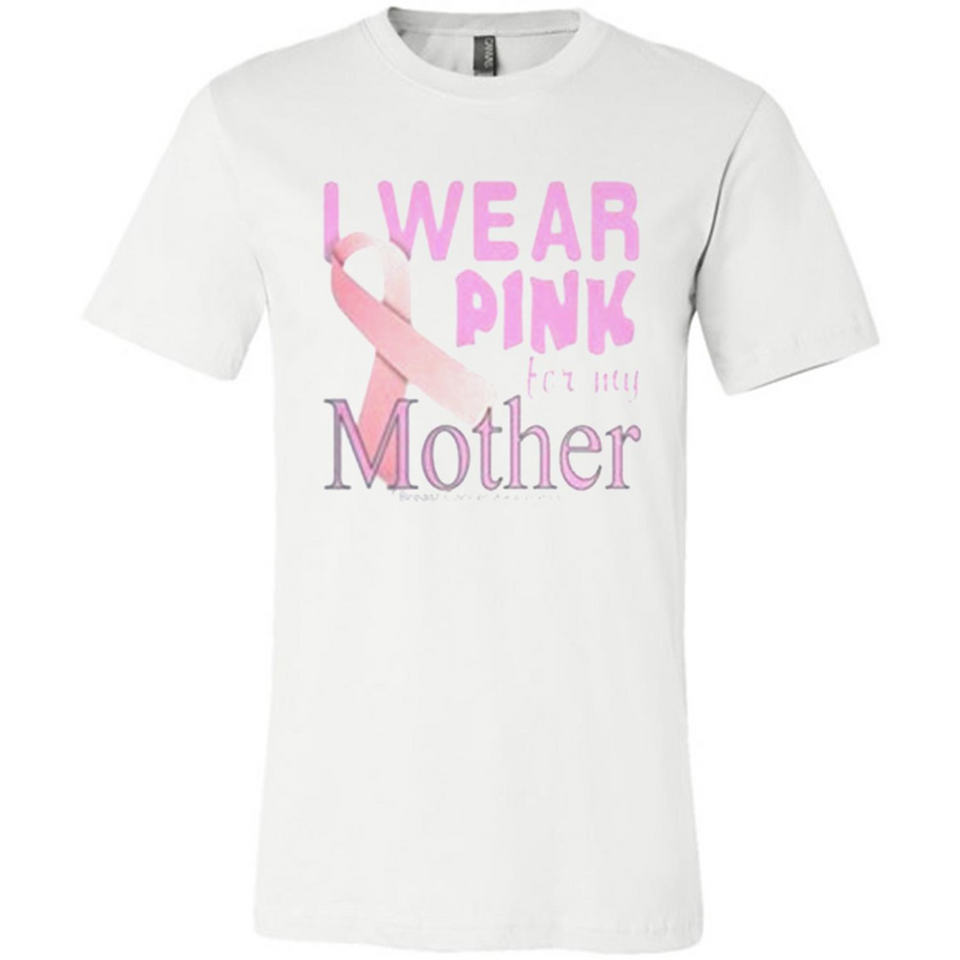 Breast cancer awareness mother - Canvas Unisex T-Shirt