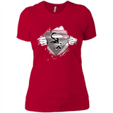Chicago White Sox And Superman Fans - Ladies' Boyfriend T-Shirt
