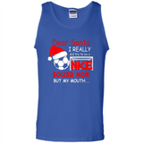 Dear Santa I Really Did Try To Be A Nice Soccer Mom Sweatshirt - Tank Top