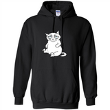 annoyed kitty touchy kitty grouchy ball of fur noody kitty PING PONG