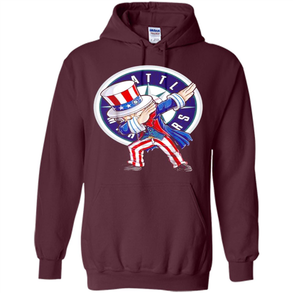 MLB SEATTLE MARINERS UNCLE SAM DABBING INDEPENDENCE DAY