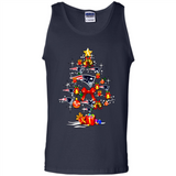 New England Patriots Christmas Tree sweater PINGPONG