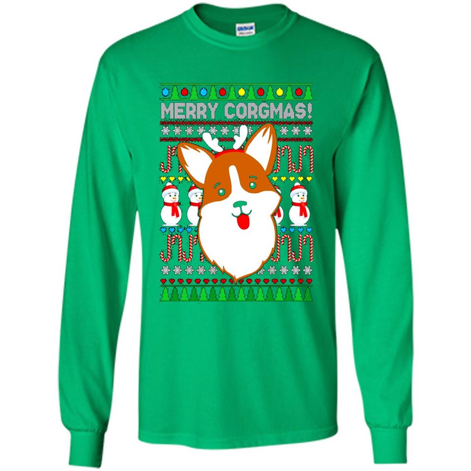 Merry Corgmas Christmas sweater PINGPONG