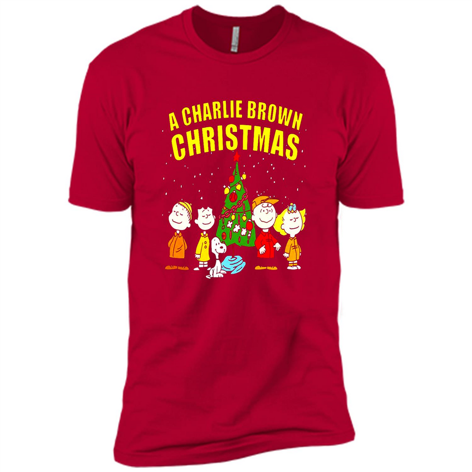 Peanuts Charlie Brown Christmas Special Sweatshirt - Premium Short Sleeve T-Shirt
