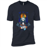 Chicago Blackhawks Halloween The Nightmare Before Christmas - Premium Short Sleeve T-Shirt