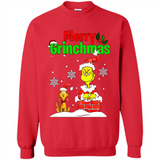 Merry Grinchmas Not Merry Christmas sweater PINGPONG