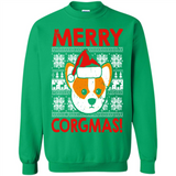 Funny Christmas Santa Corgi Dog Merry Corgmas - Sweatshirt