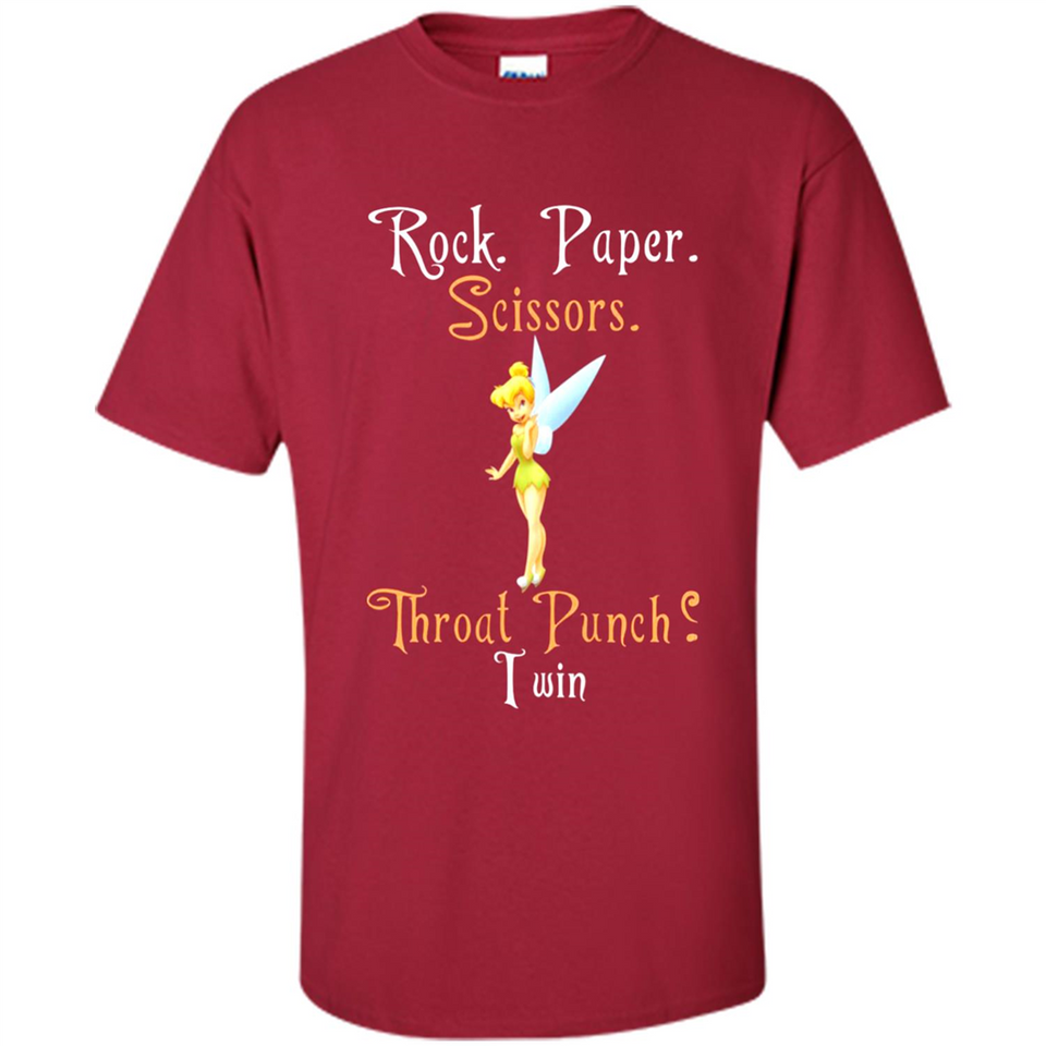 Tinker Bell Rock Paper Scissors Throat Punch I win PINGPONG