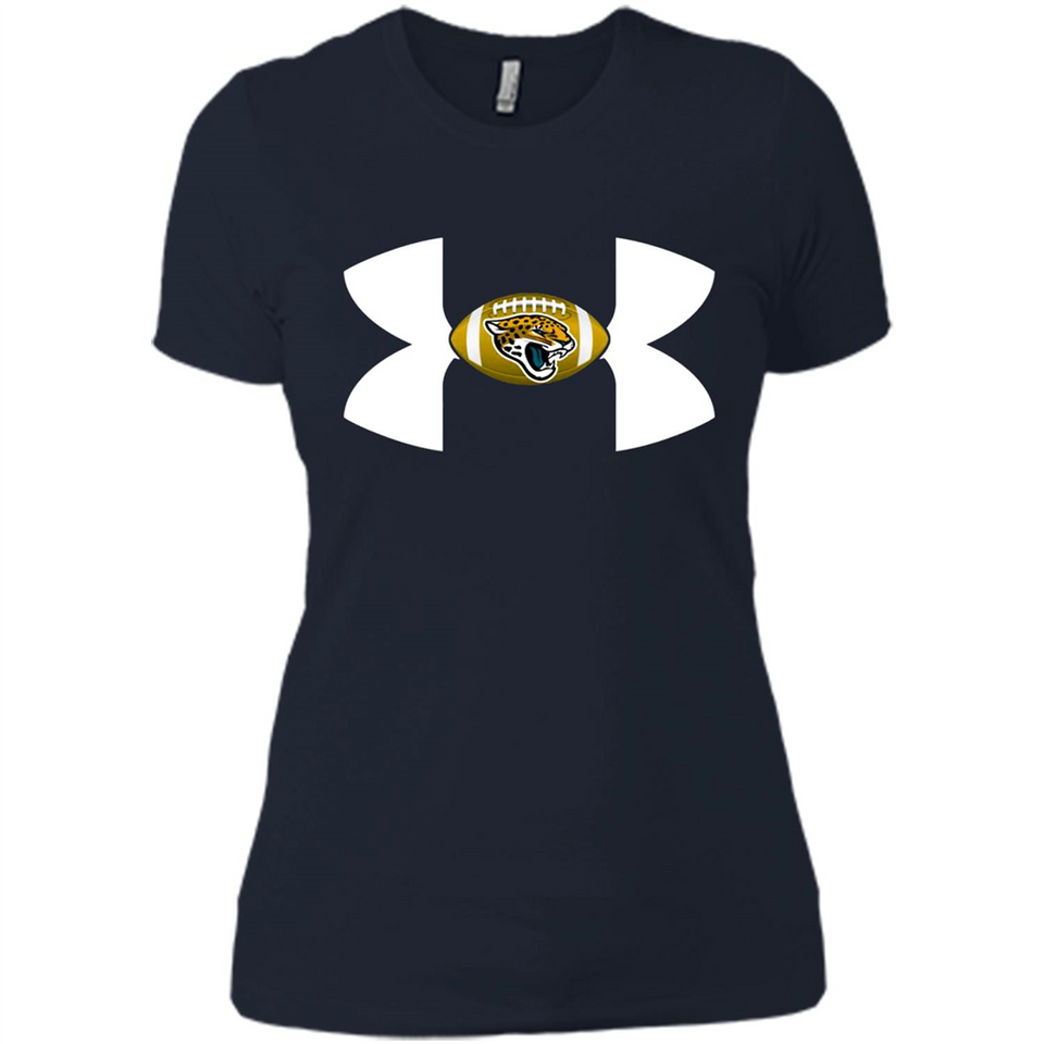 Jacksonville Jaguars Under Armour Logo - Ladies' Boyfriend T-Shirt