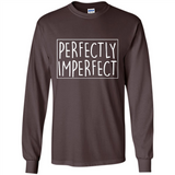 Perfectly Imperfect Black mugs PINGPONG - Long Sleeve T-Shirt