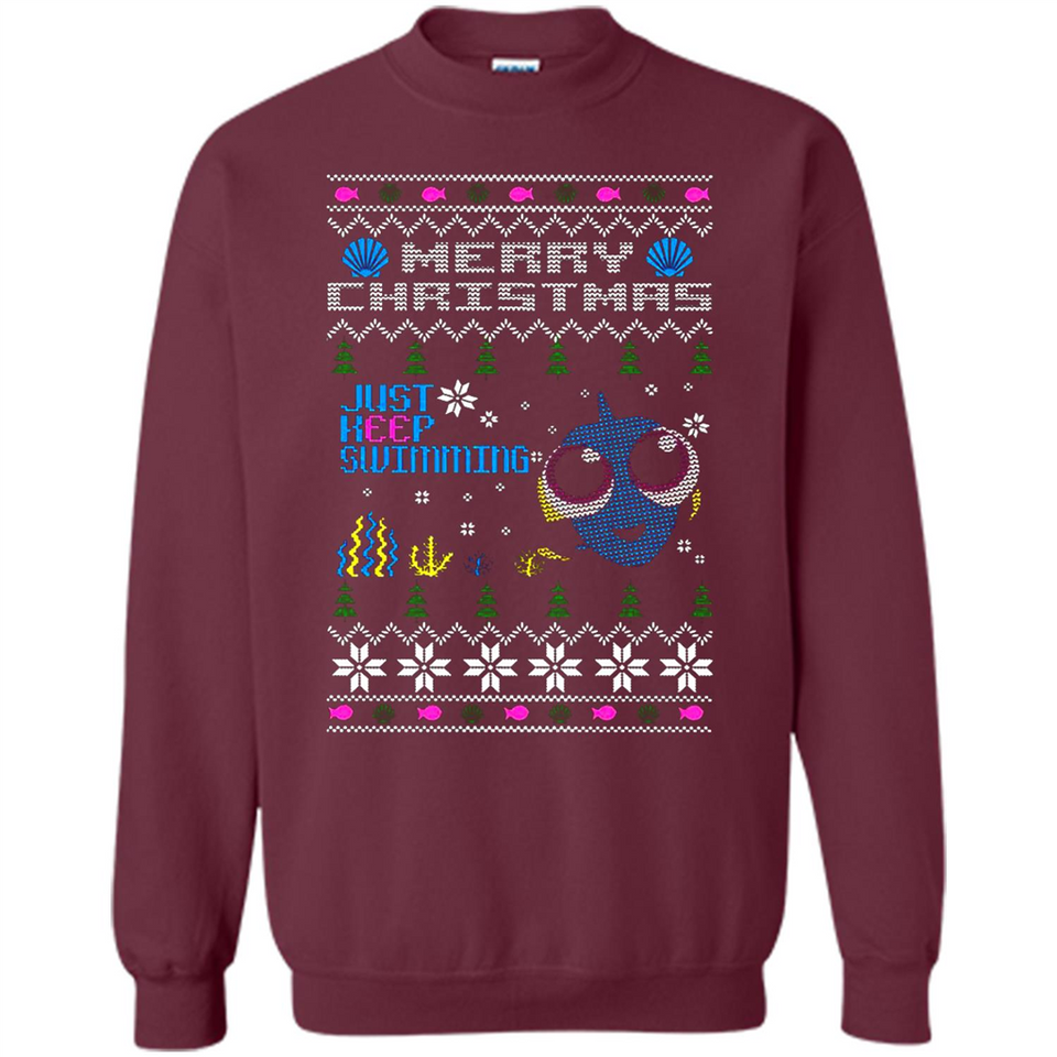 Finding Nemo Merry Christmas Just Keep Swimming