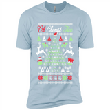 Chemist Tree Shirt Oh Chemistry Tree Ugly Christmas - Premium Short Sleeve T-Shirt