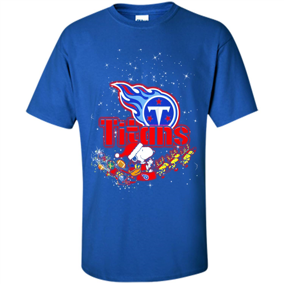 Snoopy Christmas Tennessee Titans - Shirt