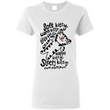 Soft kitty warm kitty little ball of fur - Ladies Short-Sleeve