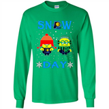 Snow Day Shirt For Indiana Pacers Vs Minion Fans pingpong