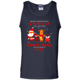 Never Underestimate A July Woman Watches Hallmark Movies Sweatshirt - Tank Top
