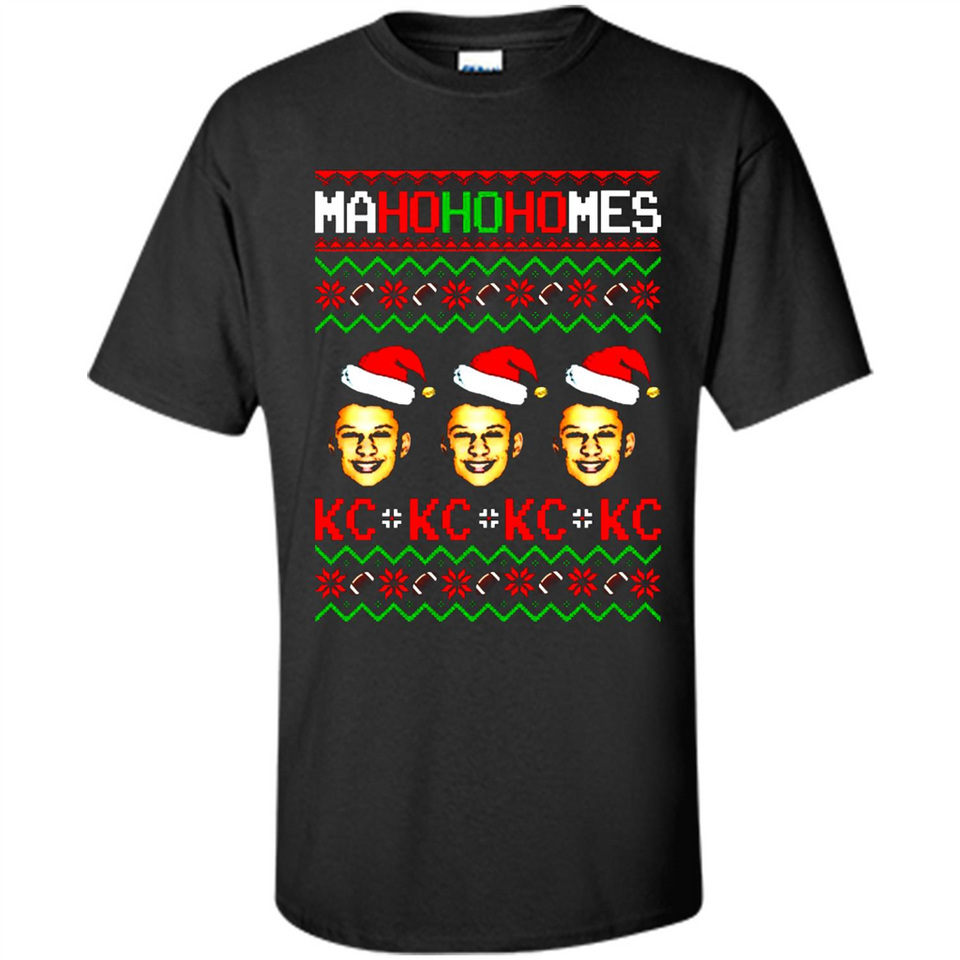 Patrick Mahomes Ma Ho Ho Homes Christmas sweatshirt PINGPONG - Shirt