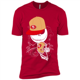 Jack Skellington The Nightmare Before Christmas-49ers Football - Premium Short Sleeve T-Shirt