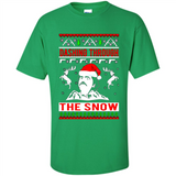 Narcos dashing through the snow Christmas sweatshirt PINGPONG