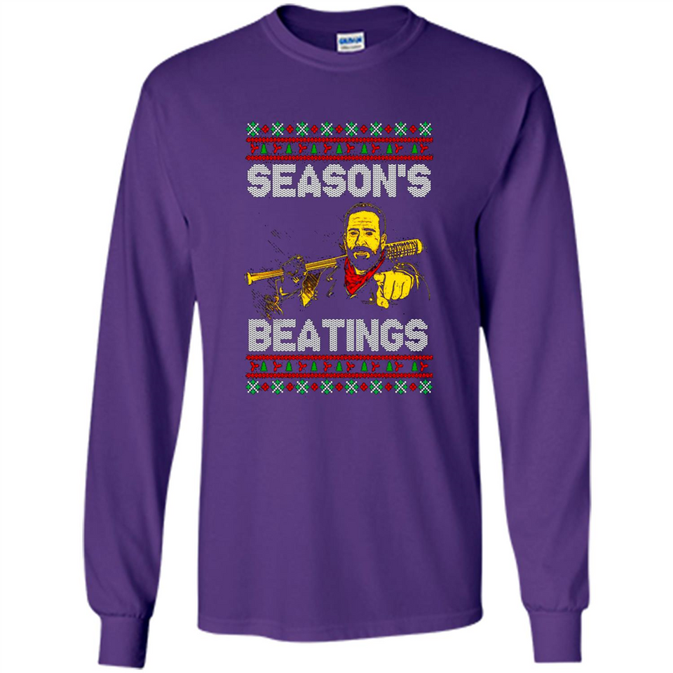 Negan Season's Beatings Christmas PINGPONG