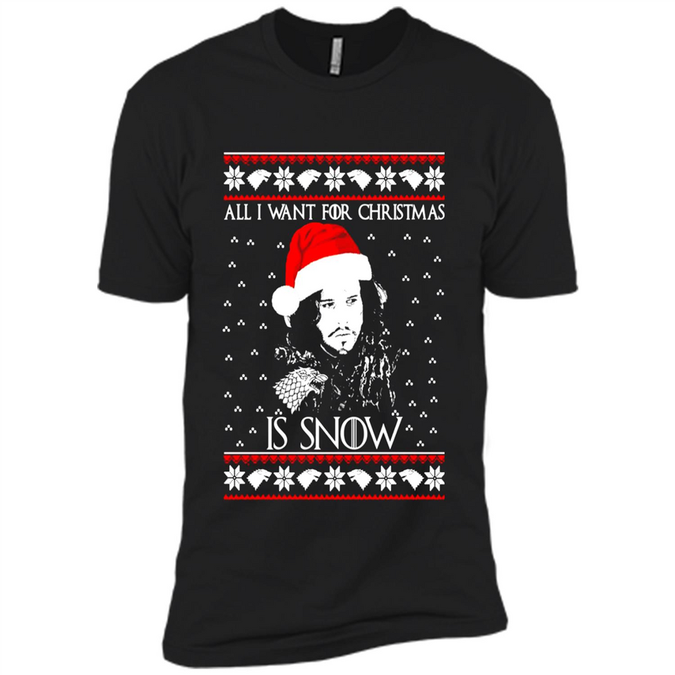All I Want for Christmas is Snow ugly sweater PINGPONG