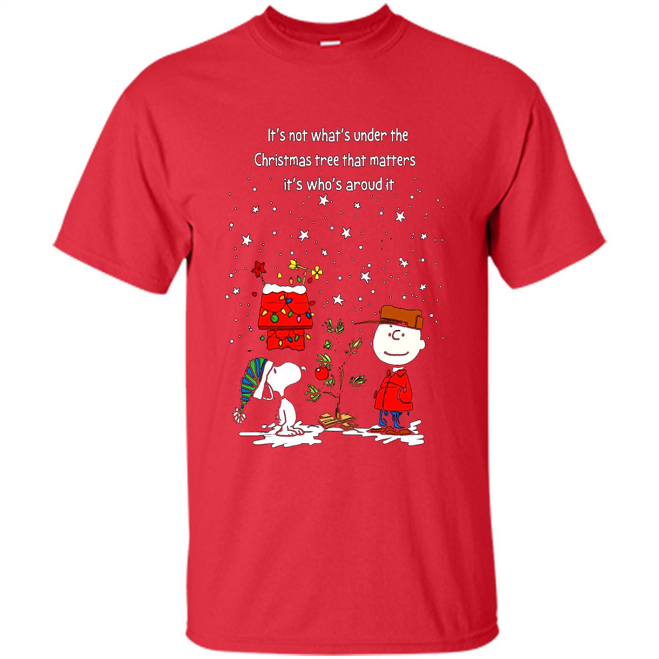 It’s Not What’s Under The Christmas Tree Snoopy Charlie Brown PING PONG