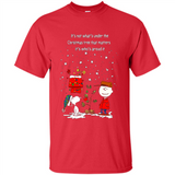 It’s Not What’s Under The Christmas Tree Snoopy Charlie Brown PING PONG