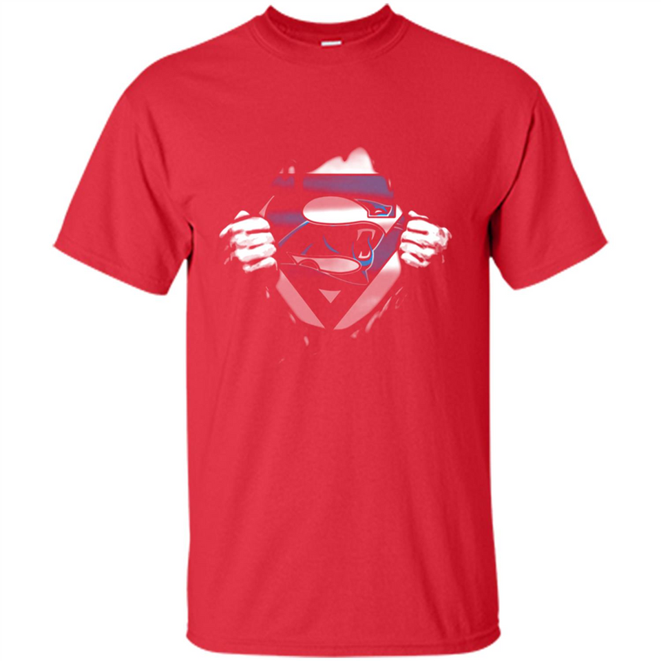 Carolina Panthers And Superman Fans - Shirt