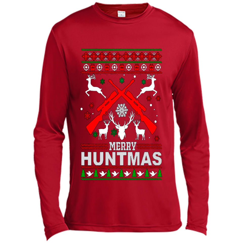 Merry Huntmas Christmas sweater PINGPONG