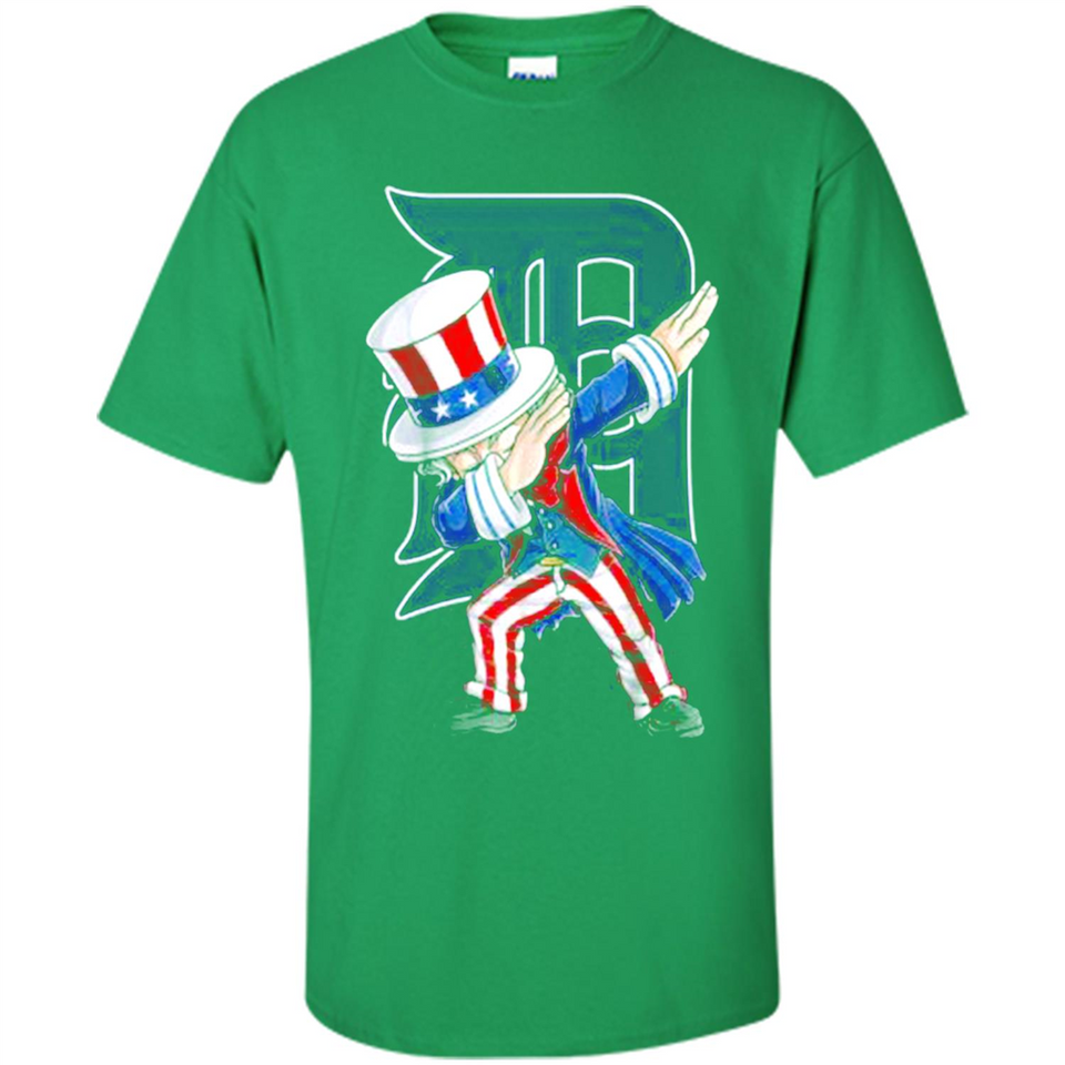 MLB DETROIT TIGERS UNCLE SAM DABBING INDEPENDENCE DAY