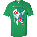 MLB DETROIT TIGERS UNCLE SAM DABBING INDEPENDENCE DAY