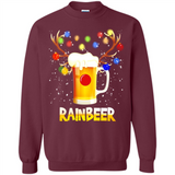 Rainbeer Christmas Reindeer Beer Drinking