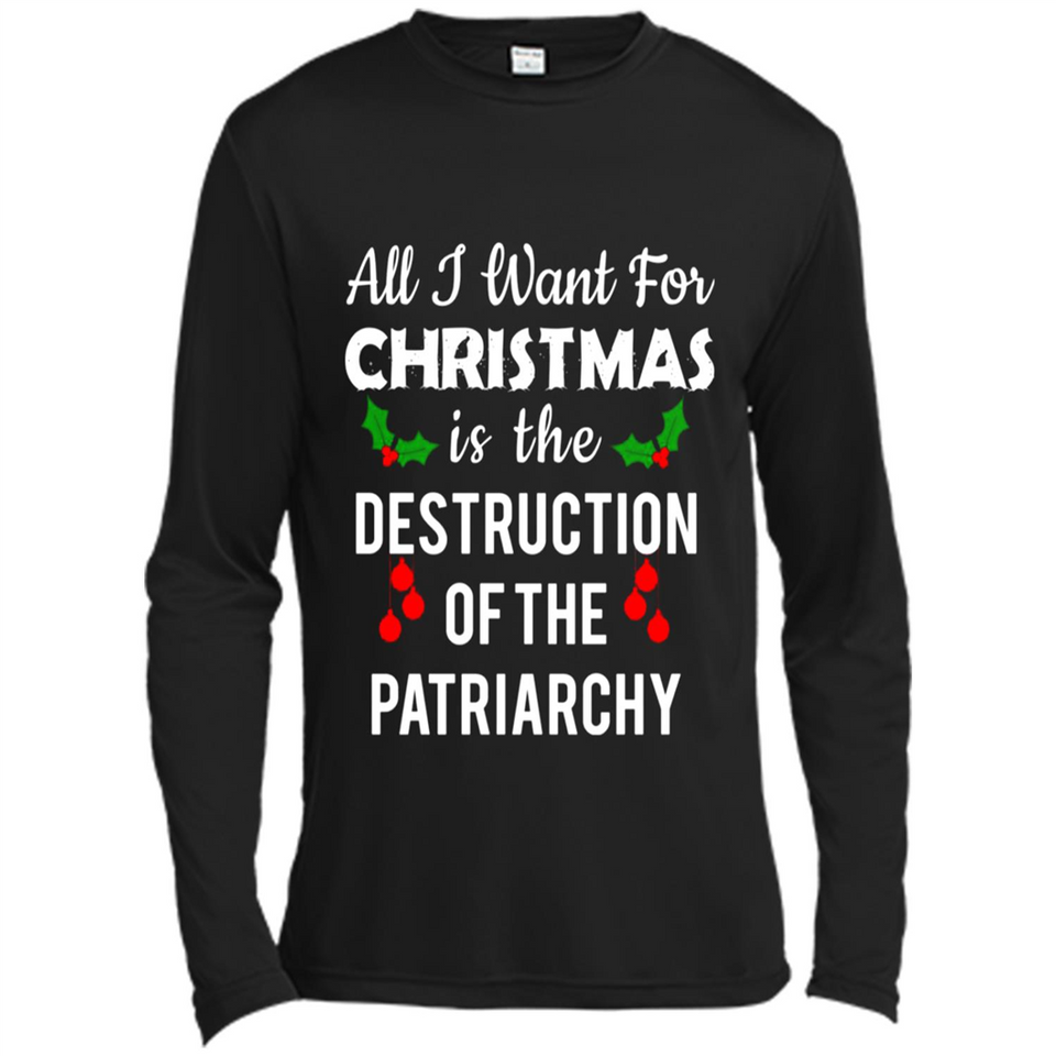 All I Want For Christmas Is The Destruction Of The Patriarchy sweater PINGPONG
