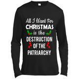 All I Want For Christmas Is The Destruction Of The Patriarchy sweater PINGPONG