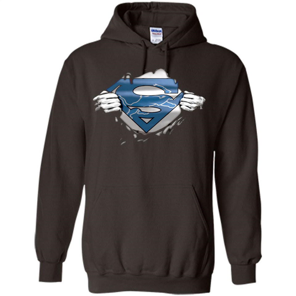 Detroit Lions And Superman Fans - Hoodie