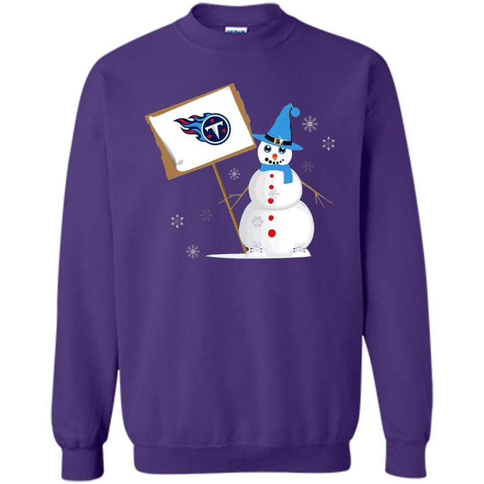 Tennessee Titans Snowman Funny