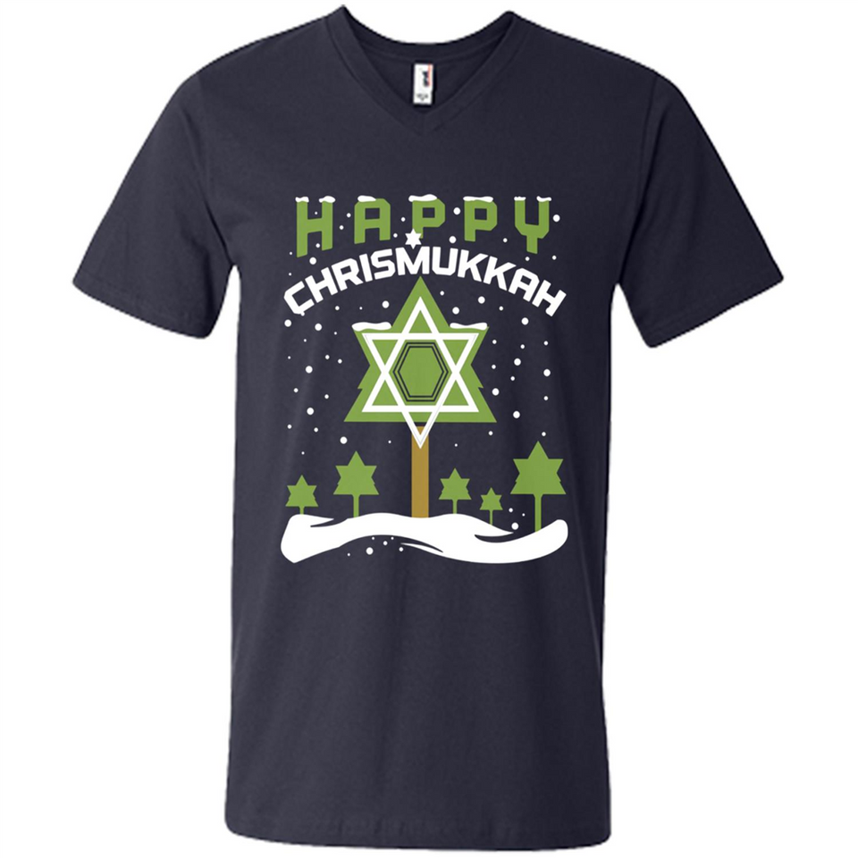 Happy Chrismukkah - Men's V-Neck