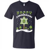 Happy Chrismukkah - Men's V-Neck