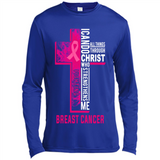 I can do all things through christ who strengthens me fighting Br ast Cancer Jesus