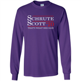 Schrute Scott 2020 That's What She Said