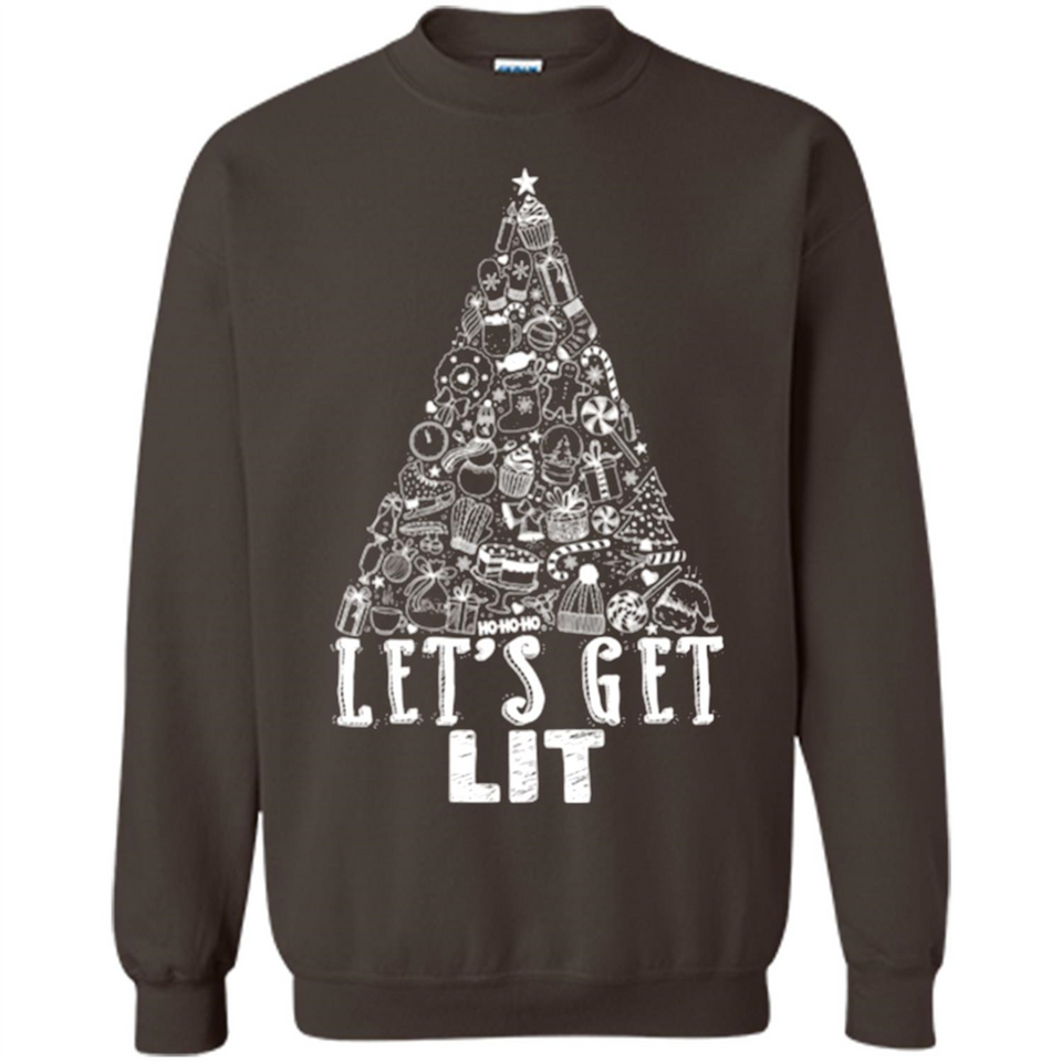 Let's Get Lit - Funny Christmas Tree