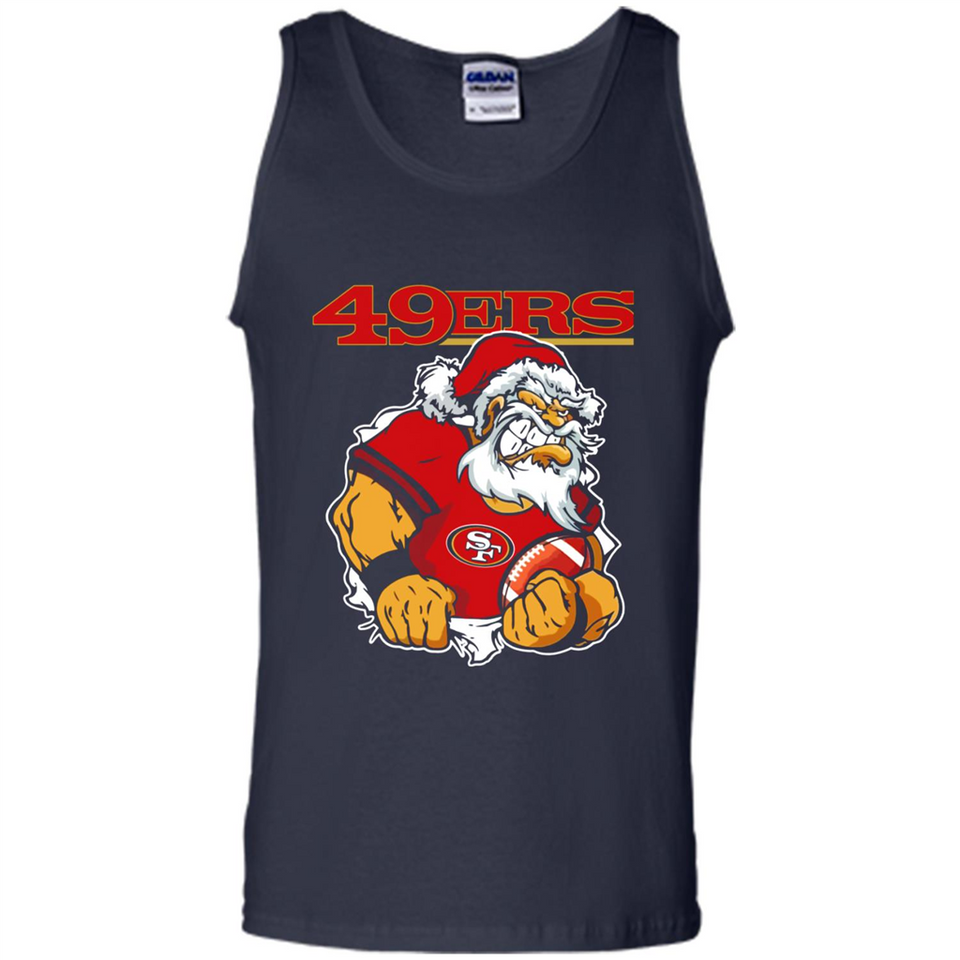 Grumpy Santa Claus San Francisco 49ers Football Team PINGPONG