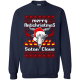 Merry Antichristmas Satan Claus Christmas sweater Sweater PINGPONG