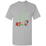 Snoopy Merry Christmas with Christmas tree T-Shirt - Shirt