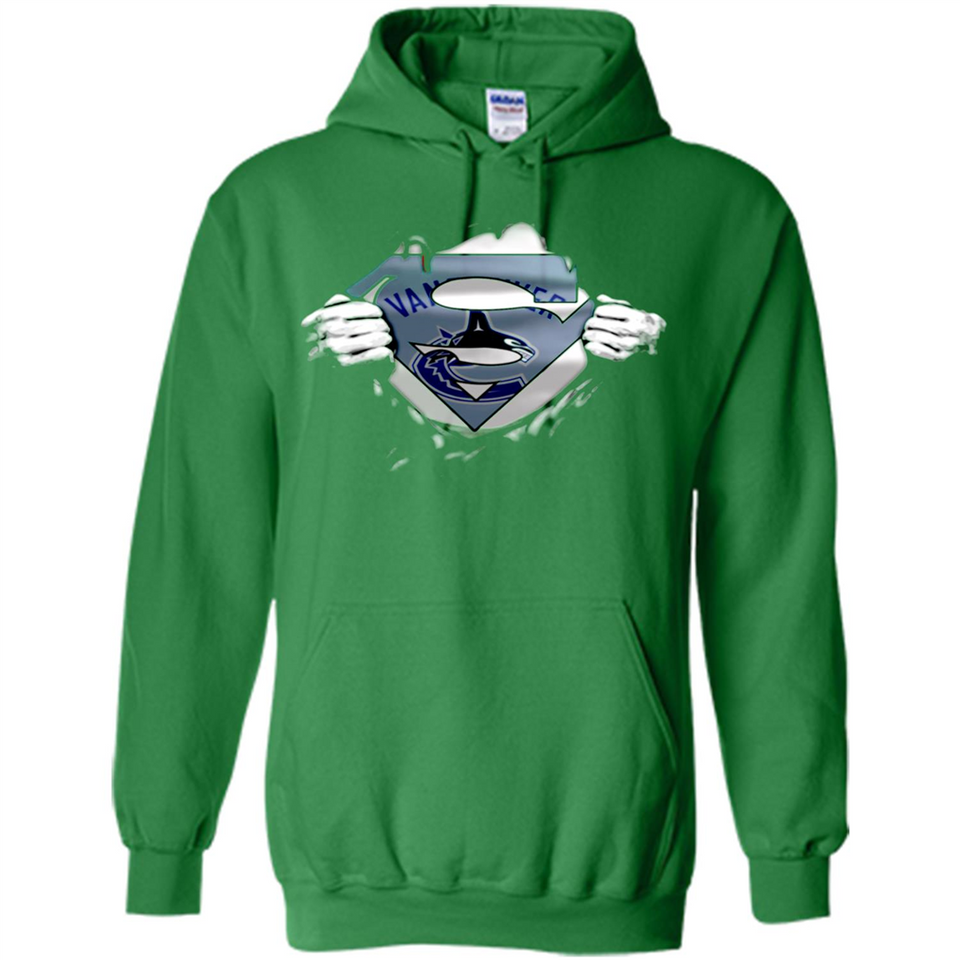 Vancouver Canucks And Superman Fans - Hoodie